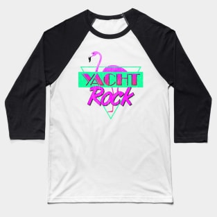 Yacht Rock Party Boat Drinking graphic 80s Faded Baseball T-Shirt